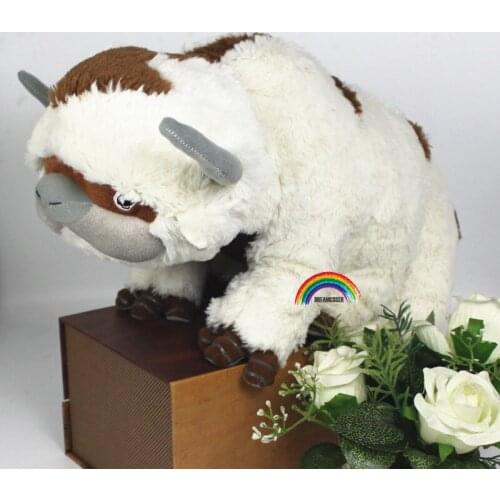 20 Inch 53cm Big Size Anime Kawaii Avatar The Last Airbender Appa Plush Toys Tv Series Stuffed Dolls Kid ToyPlush Christmas Gift