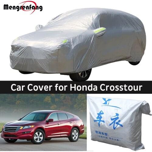 Full Car Cover Outdoor Sun Anti UV Rain Snow Ice Scratch Protection Dust Proof Cover For Honda Crosstour