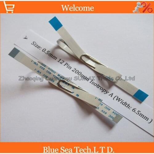 FFC FPC Flexible Flat Cable 0.5mm pitch 12pin 200mm Isotropy or Anisotropy cable,20624.80C 60V VW-1