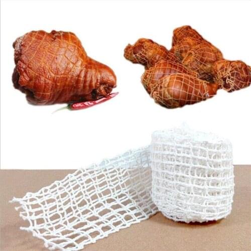 3 Meter Cotton Meat Net Ham Sausage Net Butchers String Sausage Net Roll Hot Dog Net Sausage Packaging Tools Wholesale