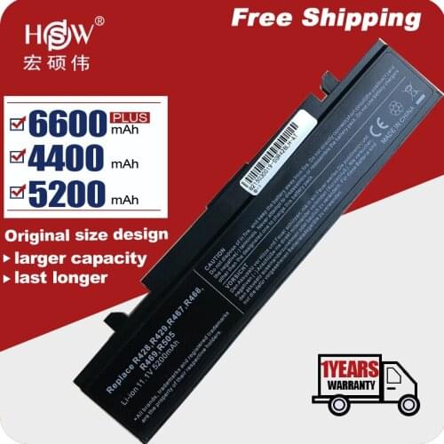 HSW 6c R428 Laptop Battery for SAMSUNG NP350V5C NP350U5C NP350E5C NP355V5C NP355V5X NP300E5V NP305E5A NP300V5A NP300E5A NP300E5C