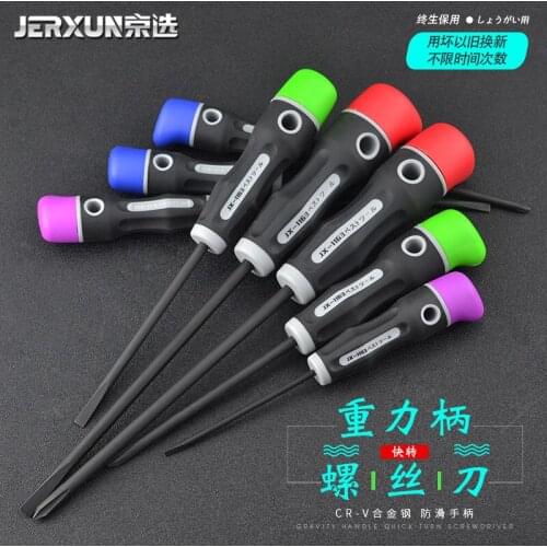 JERXUN Cross Word Screwdriver Set With Plum Blossom Small Screwdriver Multi-function Combination Unscrew Tool Screwdriver Screw