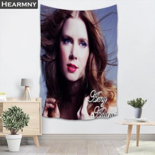 HEARMNY Amy Adams Wall Hanging Tapestry Sheets Home Decorative Tapestries Beach Towel Yoga Mat Blanket Table Cloth Wall Tapestry