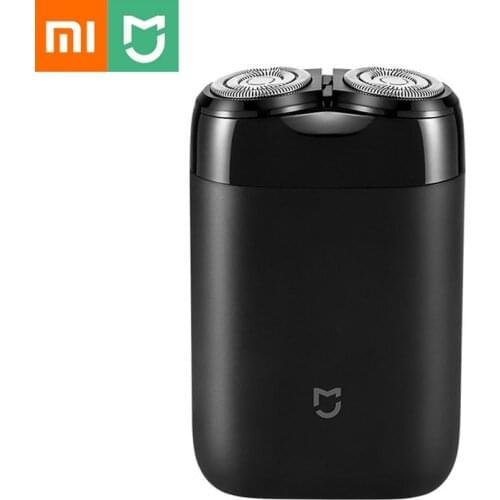 Original Xiaomi Mijia Shaver S100 USB Rechargeable IPX7 Waterproof Beard Trimmer for Bathing Shaver Mens Shaver Electric Shaver