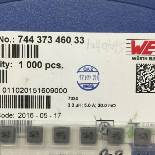 Original new 100% integrated inductor large current 5A 74437346033 3.3UH 7030 7*7