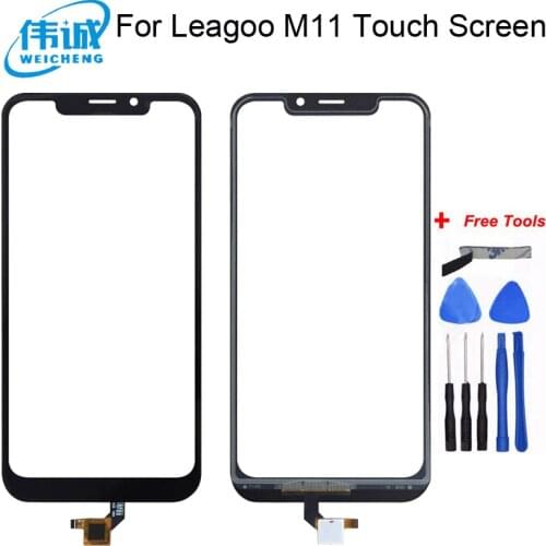 6.18" Touch Screen Digitizer For Leagoo M11 Touch Glass Sensor For Leagoo M11 Sensor TouchScreen Panel Tools Mobile Adhesive