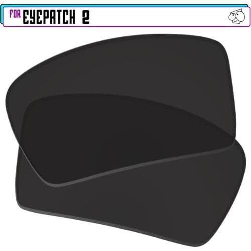 EZReplace Polarized Replacement Lenses for - Oakley Eyepatch 2 Sunglasses - Black
