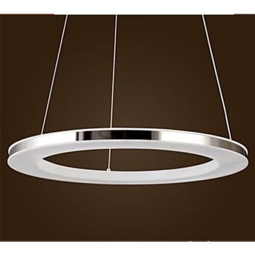 LED Ring Acrylic Pendant light 40CM 15w Modern 110-220v Art light pendant lamp