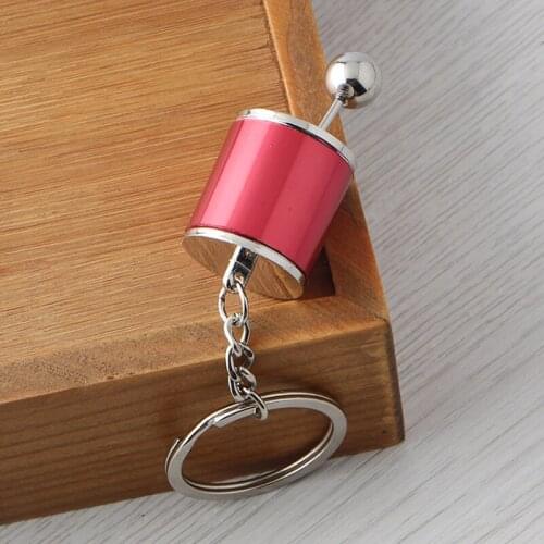 Universal Car Gear Shifter Key Chain Creative Personality Car Modification Gear Head Key Chain For Toyota Honda Nissan Audi BMW