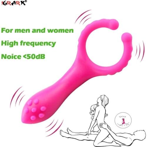 G-Spot Vibrator Nipple Massager Penis Vibration Clip Sex Toy For Women Men Couple Flirting Vagina Clitoris Stimulation