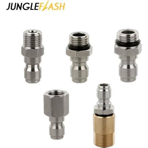 Water Gun 1/4" Quick Connect Coupler Adapter Clean Washing Pressure Washer Connector for Quick Connecting High Pressure Cleaner