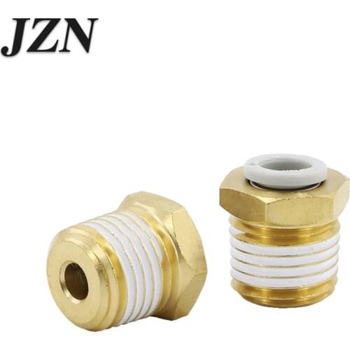 1 PCS C-type pneumatic quick connector SM20 self-locking round three ventilation tube plug air pump air compressor