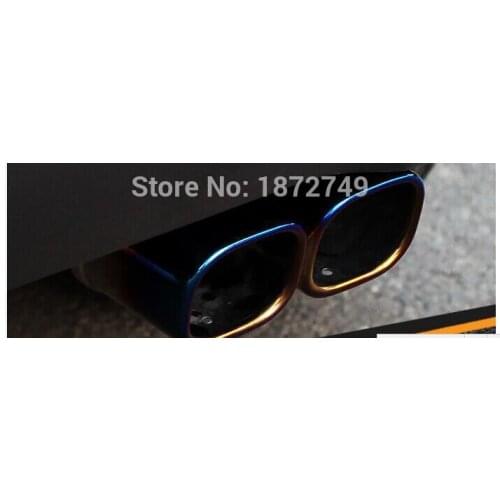 1/p)end pipes/Tail pipe exhaust pipe modification special muffler tail pipe for HYUNDAI Creta IX25 2014 2015 2016 2017