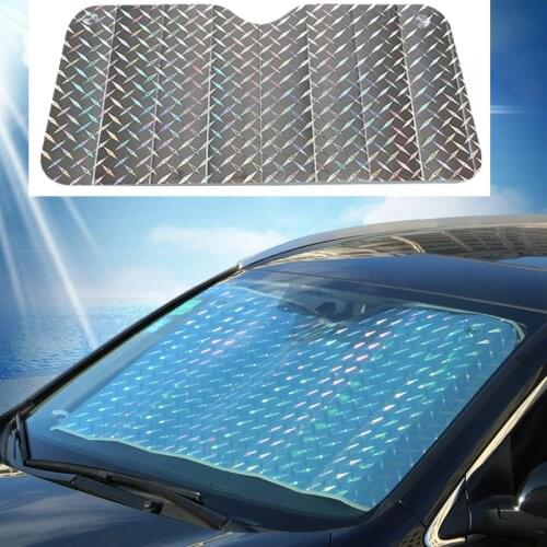 1PC Thicken Car Window Sunshade Car Sun Shade Sunscreen Heat Insulation Sun Visor Suitable Multiple Types Car Windshield
