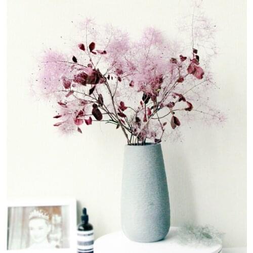 100g Atificial Flower Home Decor Dried Plant Cotinus Coggygria Garden Outdoor Decor Indie Living Room Wedding Party Decoration