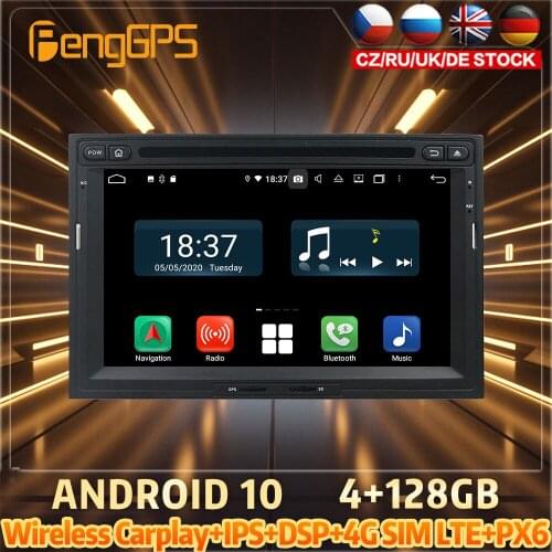 128G Android10 PX6 DSP For PEUGEOT 3008 2010 2016 Car DVD GPS Navigation Auto Radio Stereo Video Multifunction CarPlay HeadUnit