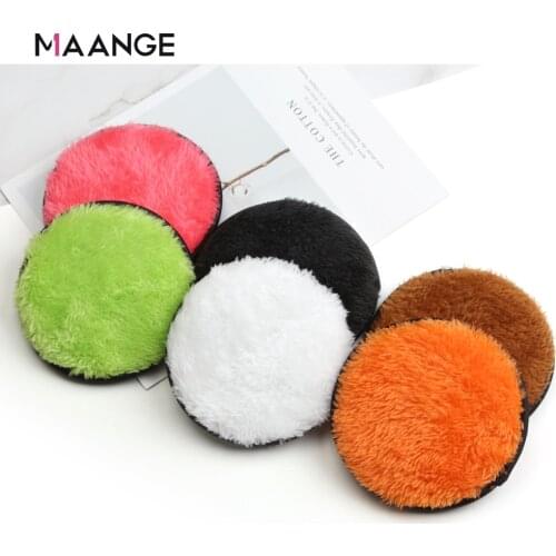 2/4Pcs Soft Microfiber Makeup Remover Towel Face Plush Puff Reusable Cleansing Cloth Pads Lazy Natural Cleaner Skin Care Tools