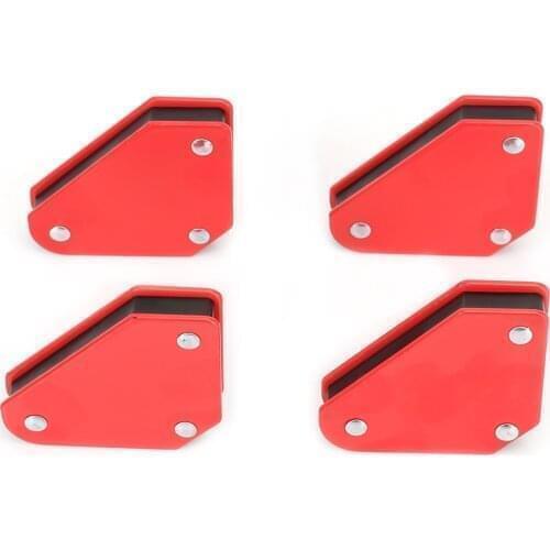 4pcs Welding Magnetic Holder 9LB Angle Soldering Locator Magnet Corner Arrows Welder Holder Tool Hardware Home Improvement