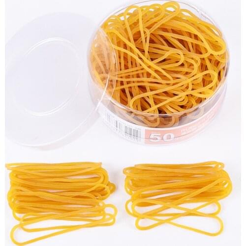 50 Pieces Elastic Rubber Bands Bank Paper Bills Money Home Office Stretchable Band Sturdy Rubber Elastics Bands