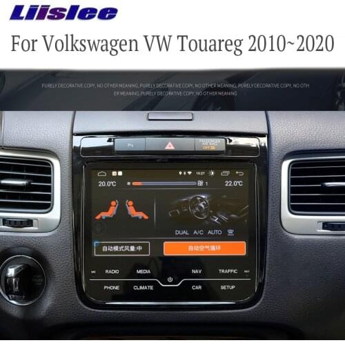 For Volkswagen VW Touareg 2010~2020 LiisLee Car Multimedia GPS Audio Accessories Radio Stereo 360 Camera CarPlay Navigation NAV
