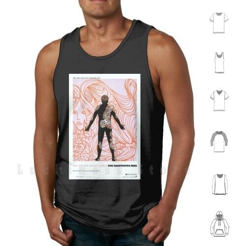 The Illustrated Man 1969 Tank Tops Vest 100% Cotton The Illustrated Man Rod Steiger Claire Bloom Ray Bradbury 1969