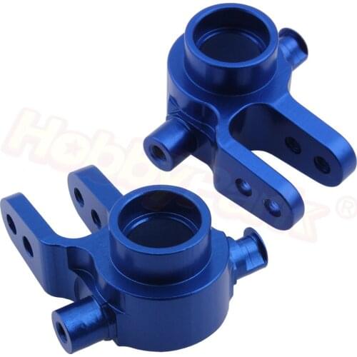 For 1/10 Traxxas Slash 4x4 Platinum 6061-T6 Aluminum Steering Blocks Left & Right Anodized (Part # 6837R / 6837X) Stampede