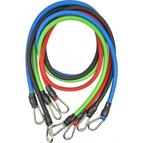 Yoga Pull Rope Resistance Bands Fitness Training Belt Elastic Exercise Ring Crossfit Band