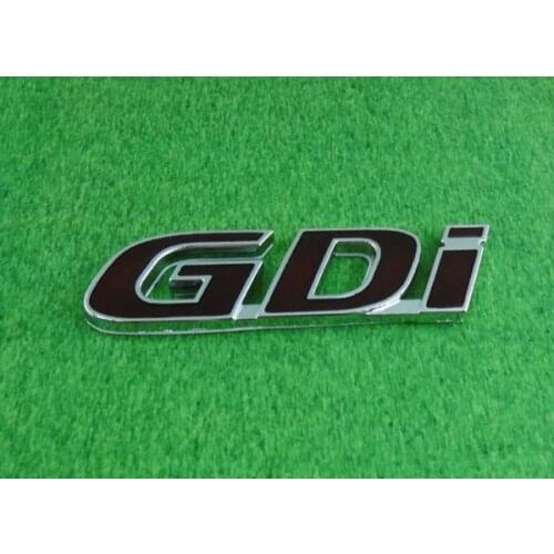 Auto car Chrome Red GDi for 2011-2016 Veloster SONATA Emblem Badge Sticker