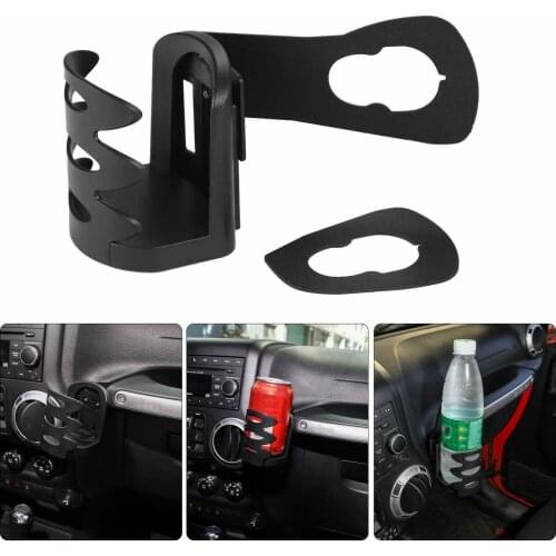 Interior Drink Cup Racks Holders Mount Bracket for Jeep Wrangler JK 2012-2018