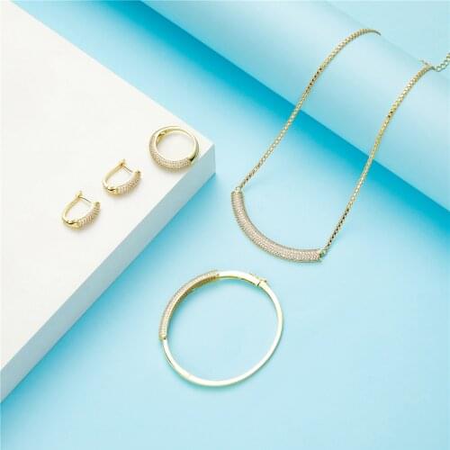 2020 SEP summer new design jewelry set for women fashion jewelry set copper high quality jewelry set