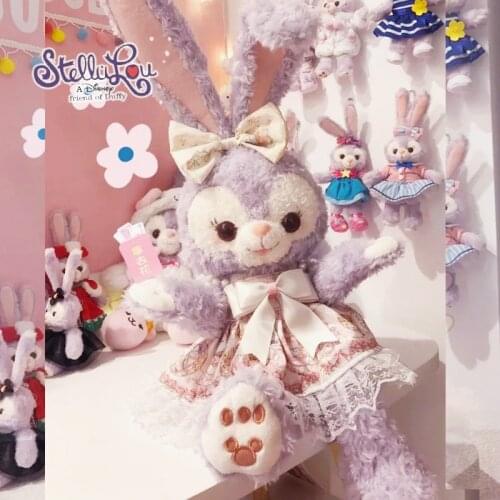 Disney StellaLou doll rabbit plush toy cute Stella rabbit messenger bag doll pendant pillow gift girl