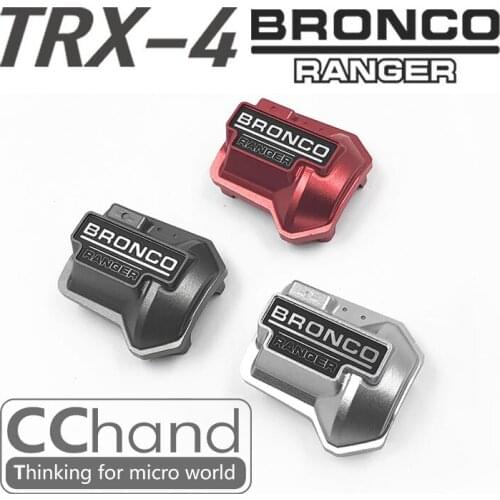 Metal Differential Mechanism Cover Axle Guard for 1/10 Scale Traxxas Trx-4 Crawler Car