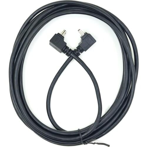 Mini USB Cable 3m ,Mini usb 5pin male to 5pin Male Data charge Cable MiniUSB up direction angled 90 degree Elbow 10ft