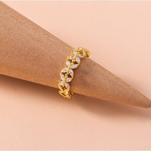 Fashion Trendy Micro Inlay Zircon Butterfly Ring Light Luxury Designer Jewelry for Women Party Gift Open Rings