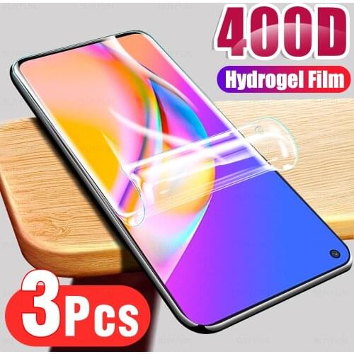 OPPOA94 Full Cover Hydrogel Film For OPPO A94 5G 2021 6.43" Front protective film 3pcs screen protector for oppo a94 a 94 94a