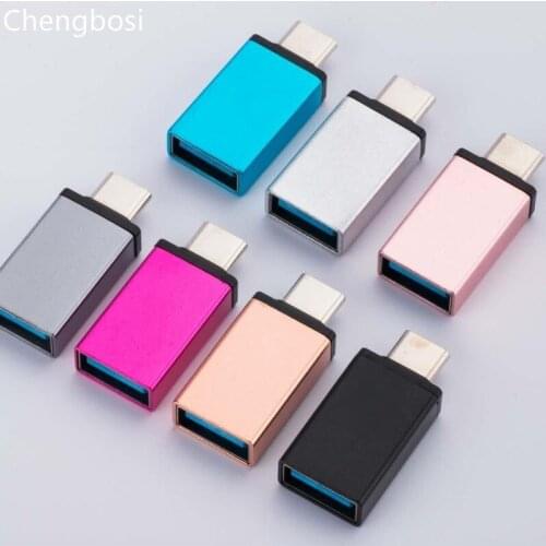 USB 3.0 TO Type C OTG Adapter USBC Type-c Converter for Xiaomi Mi 9 Samsung S10 Note 10 Huawei Mate 30 P30 Pro USB-C Connector