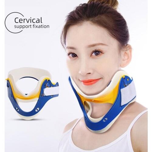 Hot Cervical Fixed Brace for Adults and Children Adjustable Neck Protection Combined Sports Protective Gear