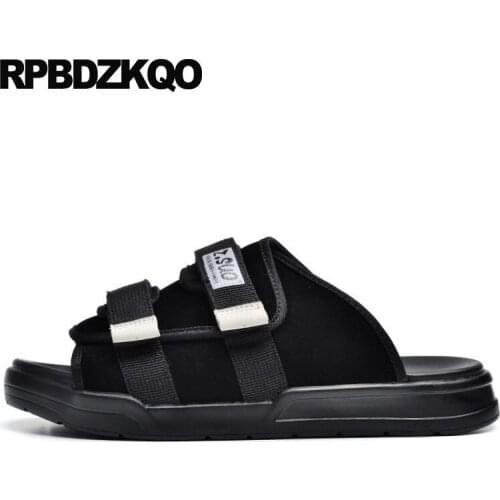 Slides native black sneakers sport flat slippers shoes beach casual mens sandals 2019 summer outdoor leather fashion open toe