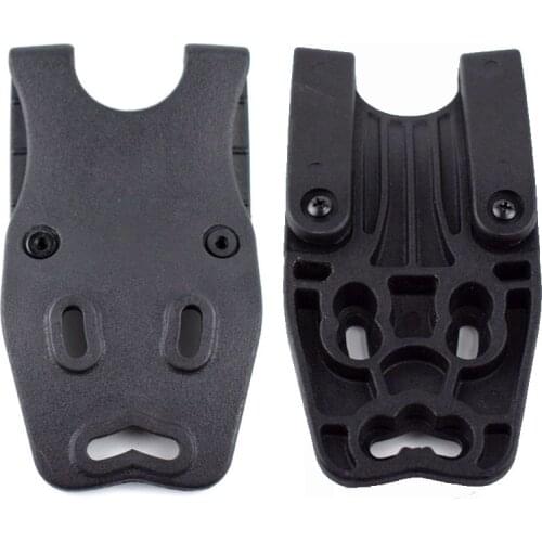 Tactical Hunting Pistol Gun Holster Airsoft Handgun Adapter Paddle Loop Belt Waist Gun Holster Platform Fits Glock 17 M9 HK USP