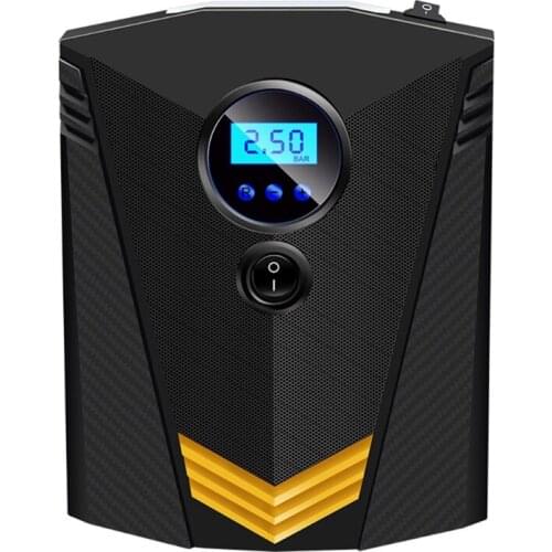 Car Home Tire Air Supplement Air Compressor Inflator Pump Digital Display Air Pump Emergency outdoor car air pump