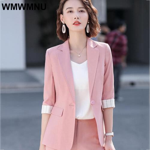 WMWMNU Women's Office Trouser Suits