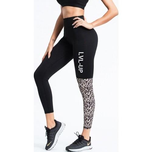 High-Waist Vapor Leopard Legging Women Show Youthful Vitality Tights Yoga Pants Add Fashion Elements Pilates Leggings