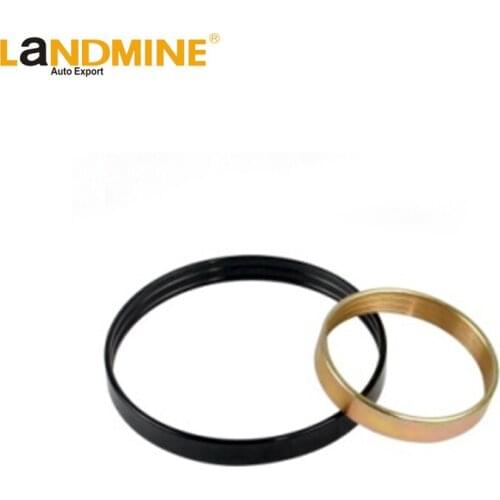2pcs Rings Fit E53 X5 Rubber Bellows Air Spring Rubber Sleeve Front Air-Suspension Shock Absorber 37116757501 37116757502