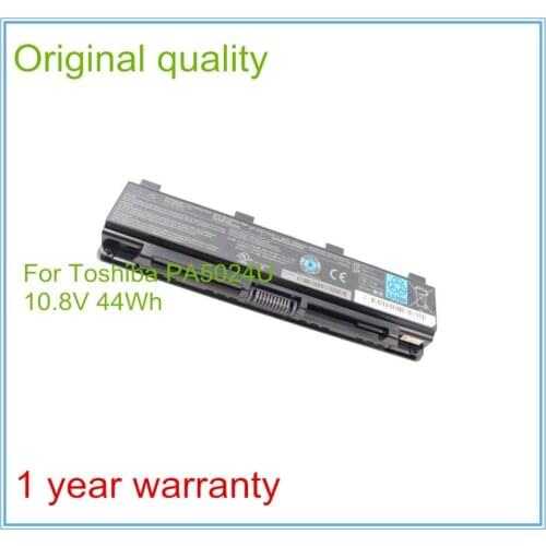 44Wh Original battery PA5024U PA5023U For C800 C805 C845 C850 C855 C870 C875 L800 L805 L830 Free shipping