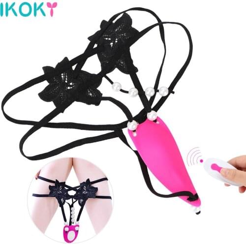 9 Modes Wearable Panties Vibrators Sex Toys for Women Clitoris Stimulator Removable Sexy Lingerie Beads Wireless Remote Control