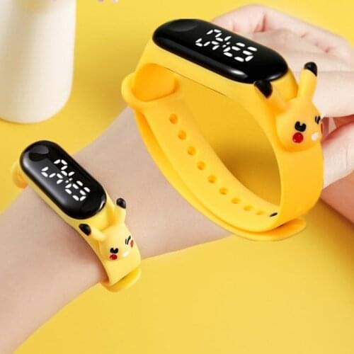 2021New LED Digital Watch Cartoon Multicolor Girl Watches Cute Silicone Strap Kids Watch Sport Boy Children Gift reloj infantil