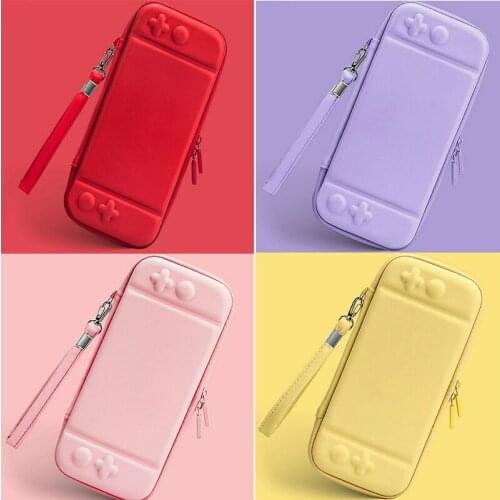 Pink Red Purple Durable Protection Carrying Bag Case for Nintendo Switch Console and Nintendoswitch Joy Con Accessories Storage