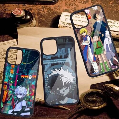 Anime Hunter Hunters Phone Case PC for iPhone 11 12 pro XS MAX 8 7 6 6S Plus X 5S SE 2020 XR