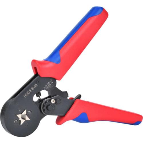 HSC8 6-4A Self-Adjusting Ratchet Crimper Ratchet Crimping Pliers 0.25-10mm*mm AWG23-7