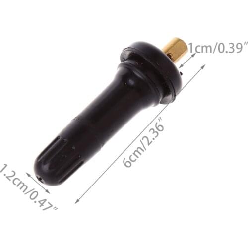 2021 New 4 Pcs Rubber Valve Stem Tire Sensor Service Kit TPMS For GM Buick Ford Encore Cadillac